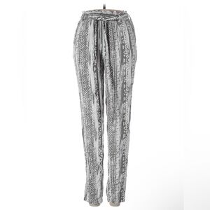 Stylish Gray Patterned Women's Pants